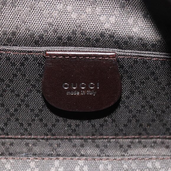 Gucci Dark Brown Nylon Shoulder Bag - Picture 8 of 11